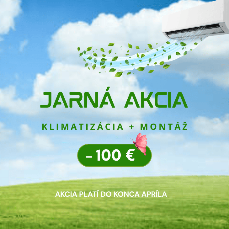 Klimatizácia jar zľava 2026